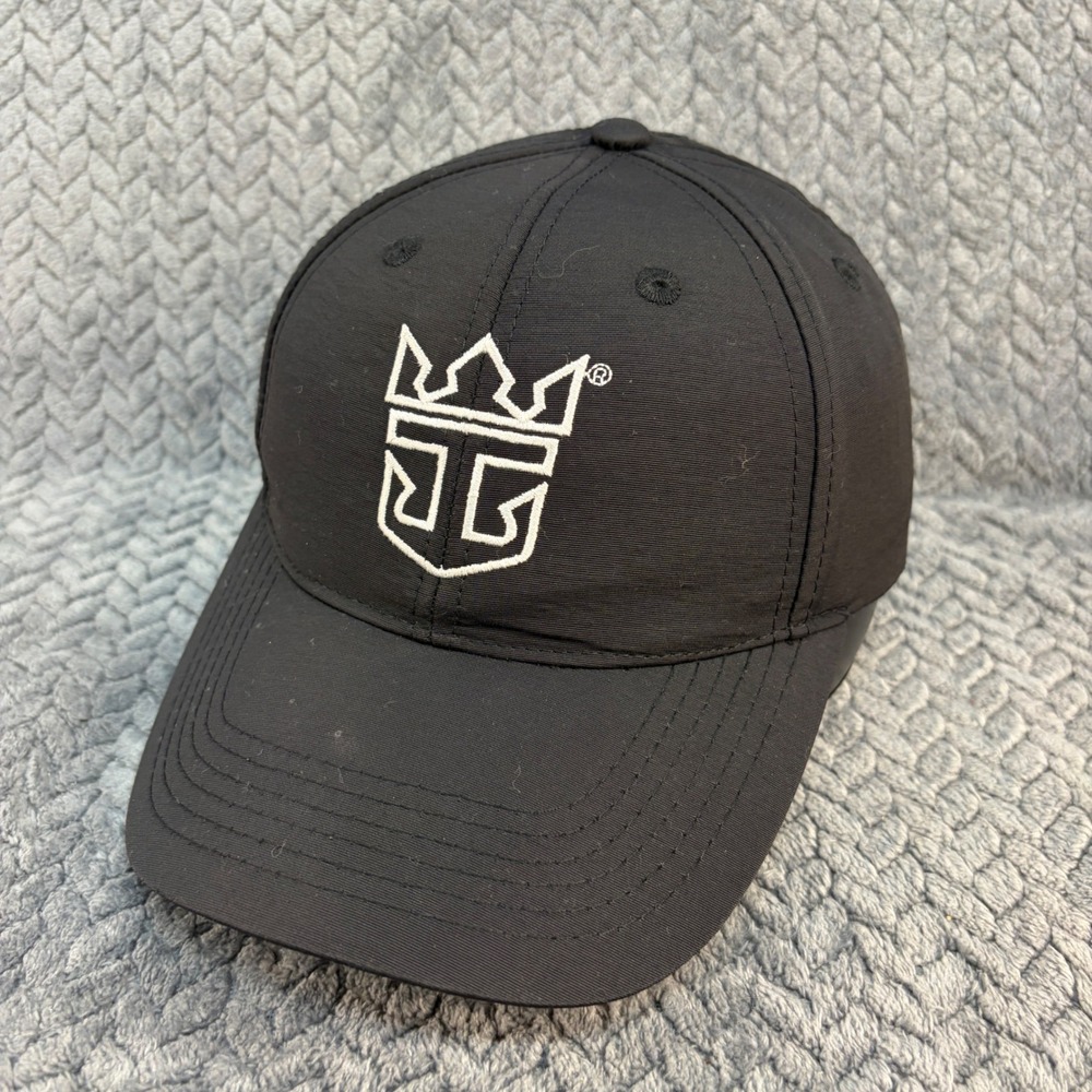 Royal Caribbean International Black Baseball Cap Adjustable Cruise Hat Logo